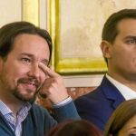 Iglesias y Rivera, líderes de Podemos y Ciudadanos, respectivamente
