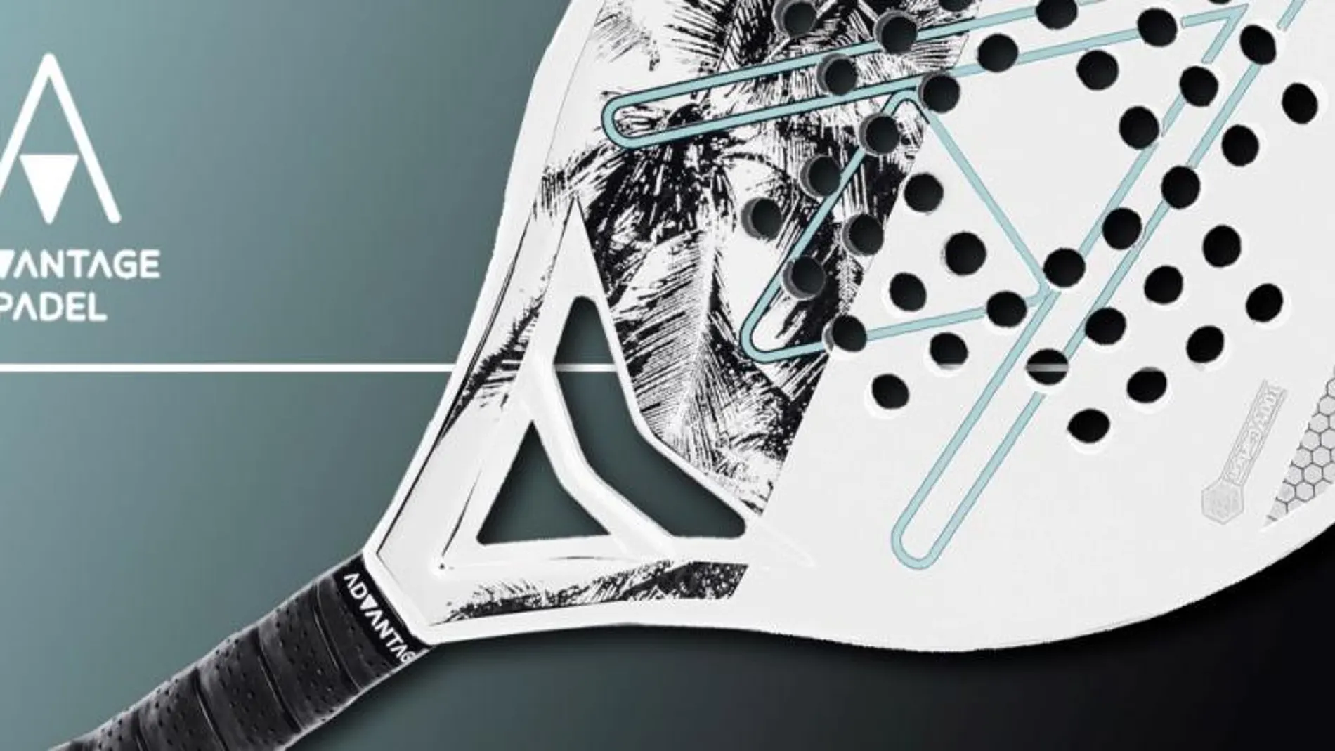 Advantage Padel Tropical White