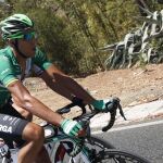El ciclista del Caja Rural Omar Fraile