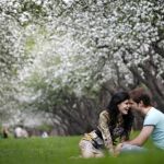 Una pareja en una imagen de archivo