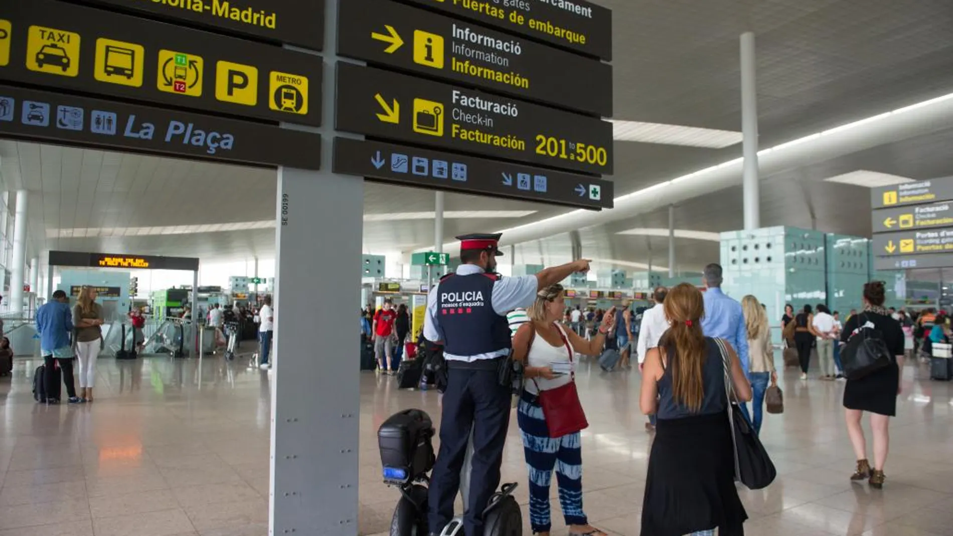 La búsqueda de vuelos a Cataluña cae un 24 %