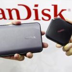Discos portátiles de la marca ScanDisk