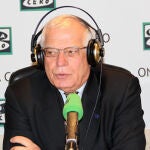 Josep Borrell, durante su entrevista en Onda Cero