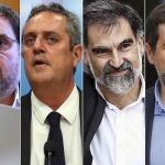 Junqueras, Forn y «los Jordis»