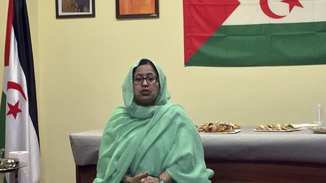 Jira Bulahi Bad, primera mujer que asume la máxima representación del Frente Polisario en España