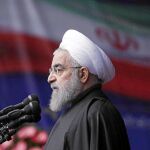 Hasan Rohani defendió ayer en el Parlamento iraní que no cederá ante EE UU