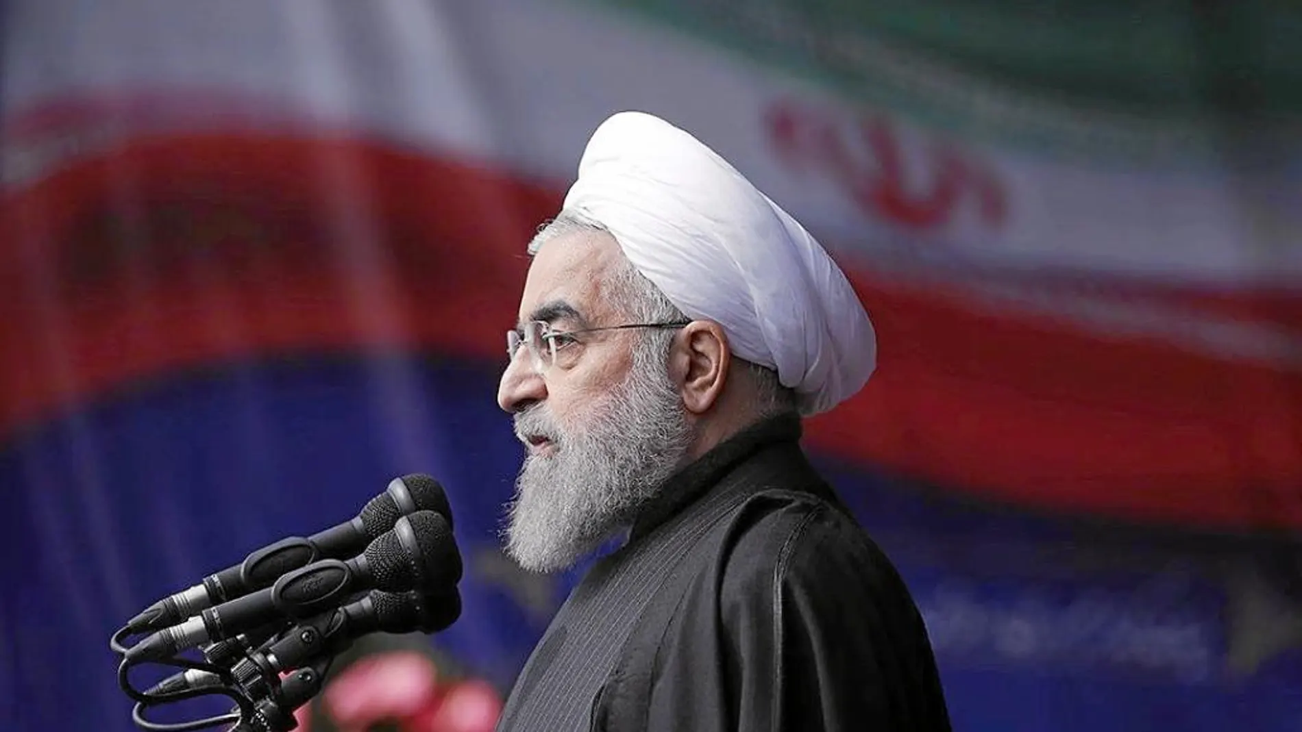 Hasan Rohani defendió ayer en el Parlamento iraní que no cederá ante EE UU