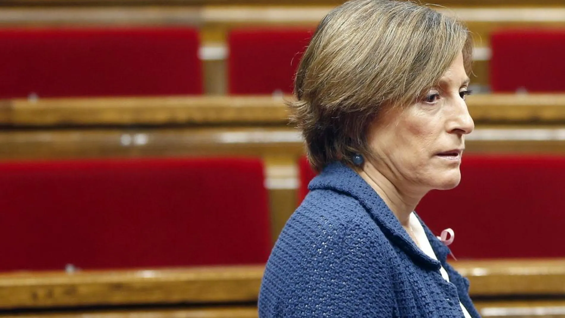 Fotografía de archivo (Barcelona, 19/10/2016) de la presidenta del Parlament, Carme Forcadell