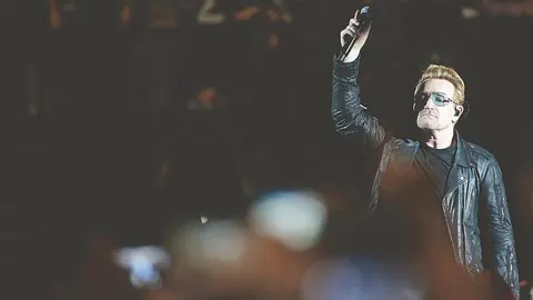 Bono, en una imagen de la gira de aniversario del «Achtung Baby», que se celebró este mismo año