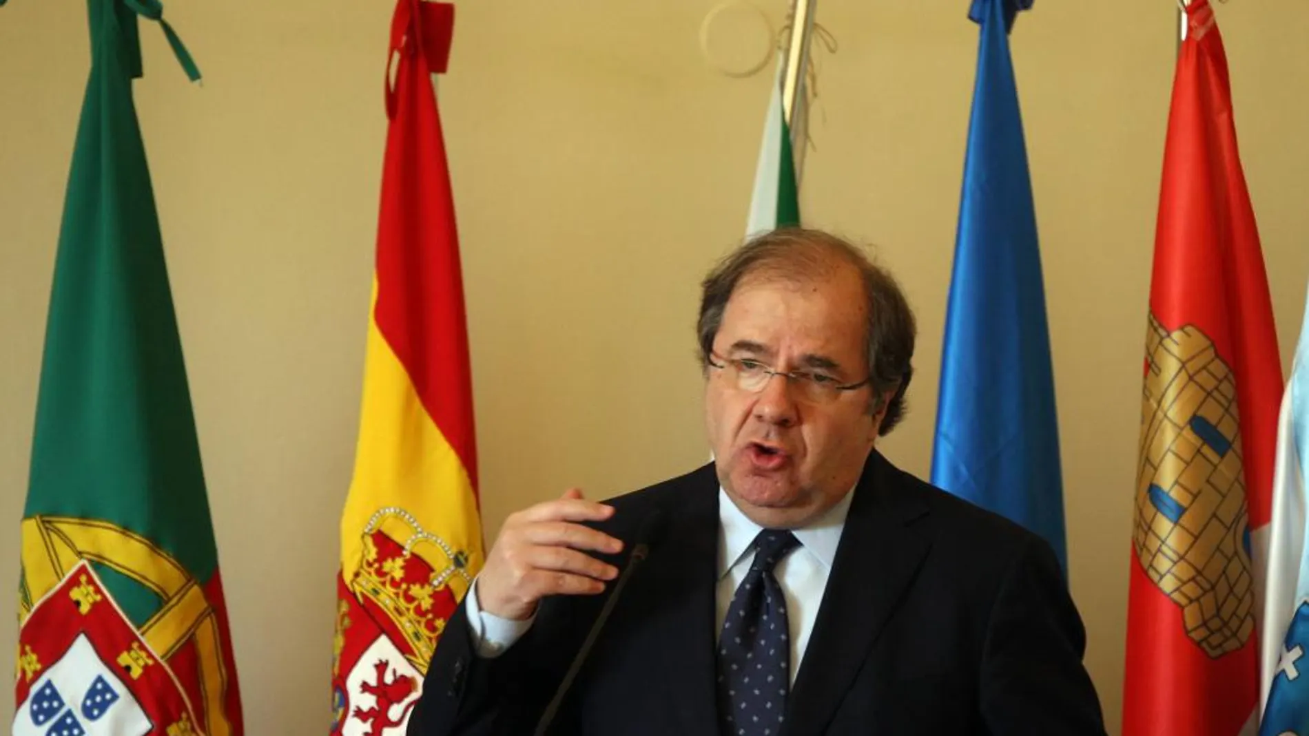 Intervención de Juan Vicente Herrera en el último acto de colaboración con Portugal, celebrado en Oporto