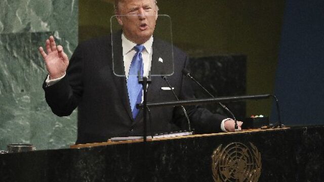 El presidente de Estados Unidos, Donald Trump