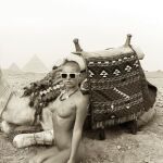Marisa Papen en Egipto