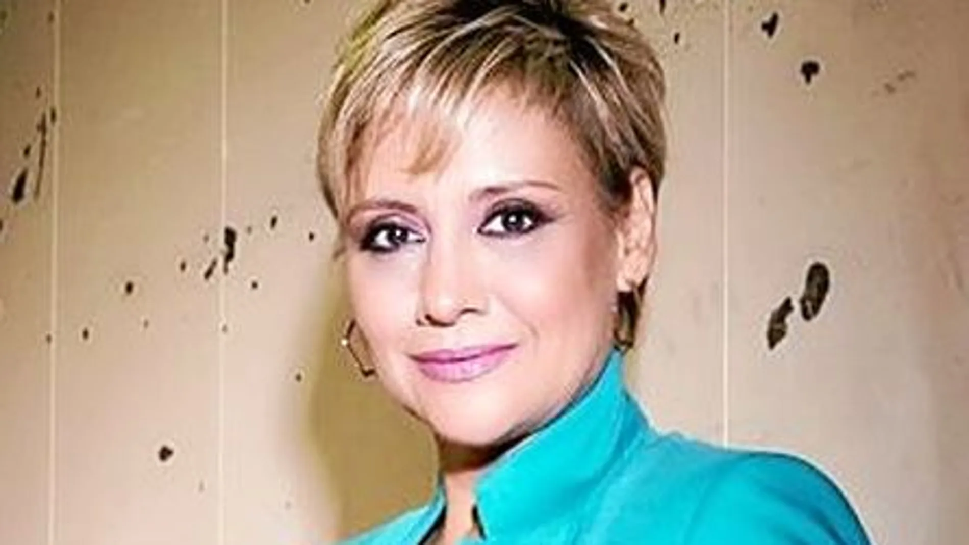 La presentadora Gloria Serra