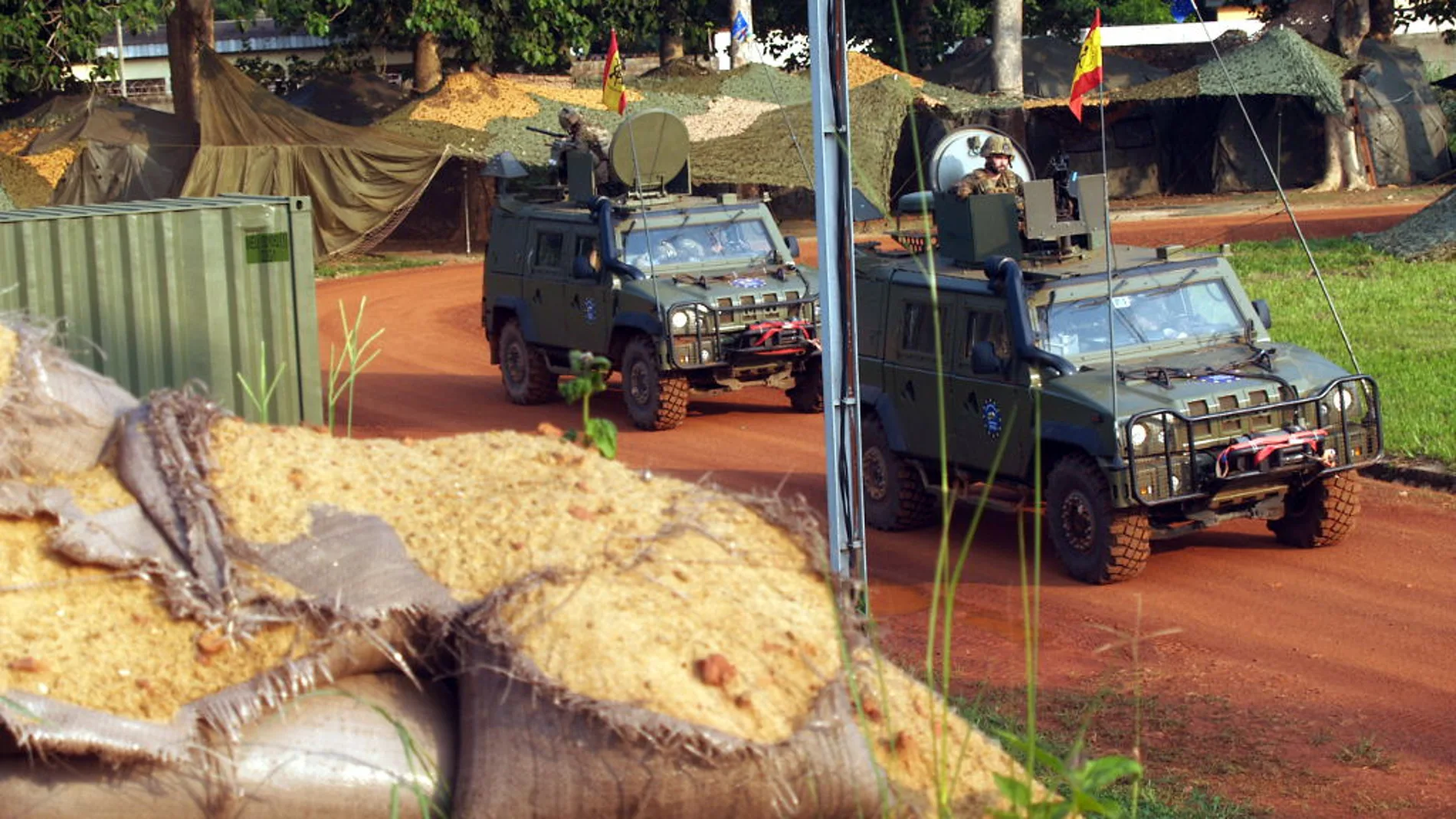 Militares españoles repelen un ataque en República Centroafricana