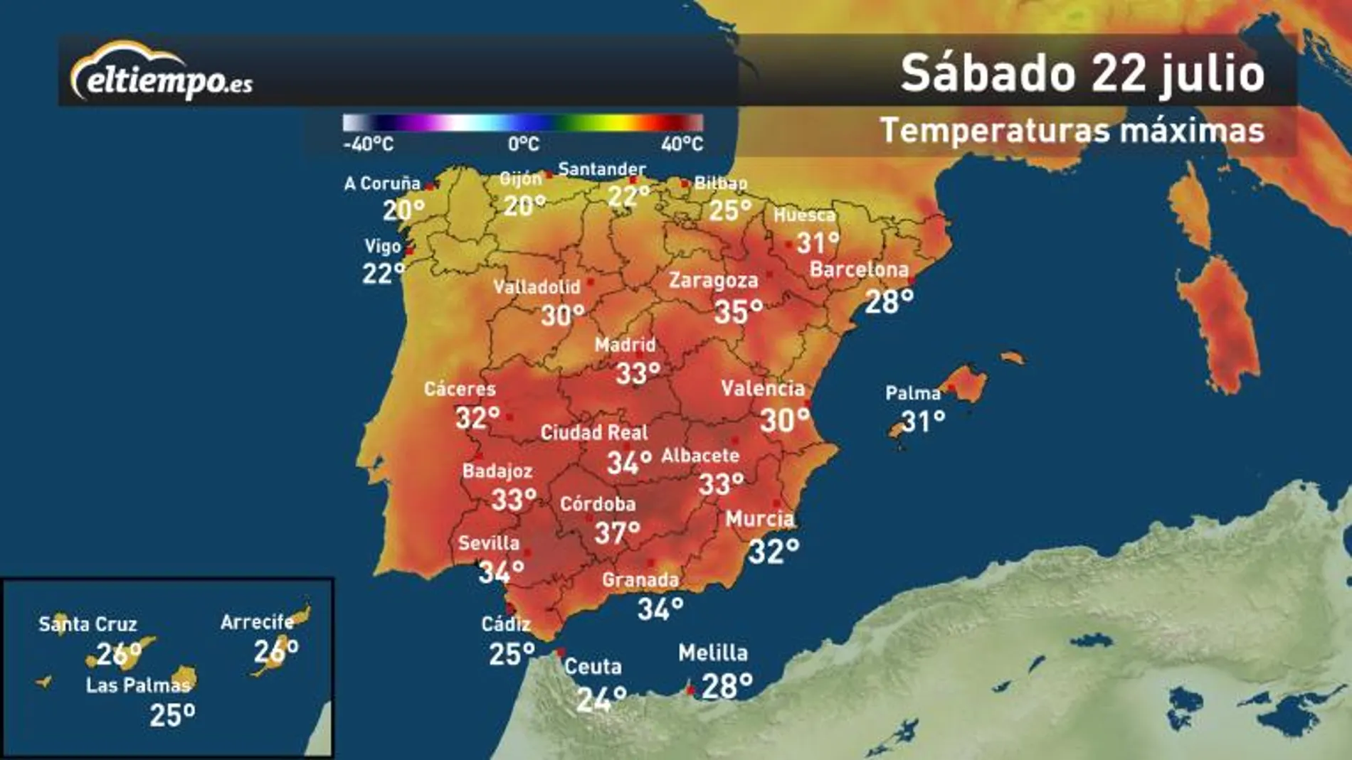El calor repunta este fin de semana, sobre todo en Andalucía, Aragón y centro
