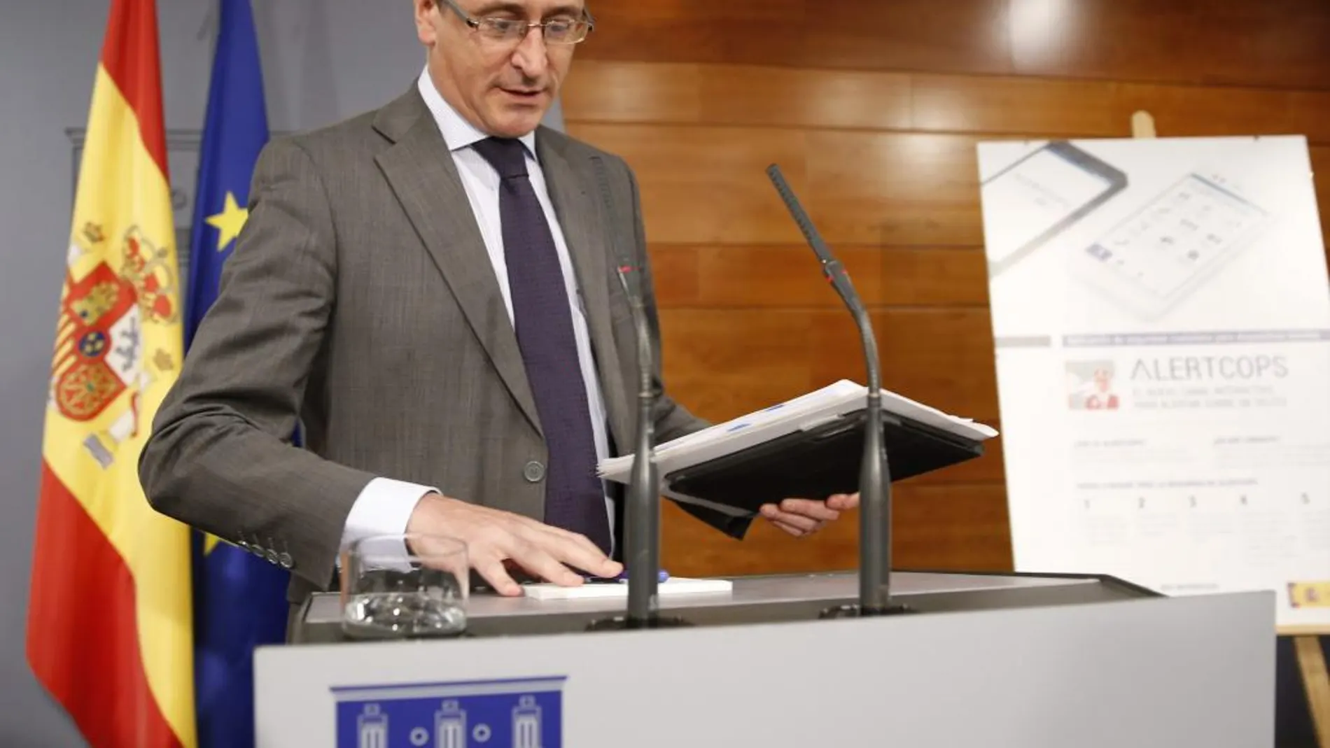 El ministro de Sanidad, Asuntos Sociales e Igualdad, Alfonso Alonso