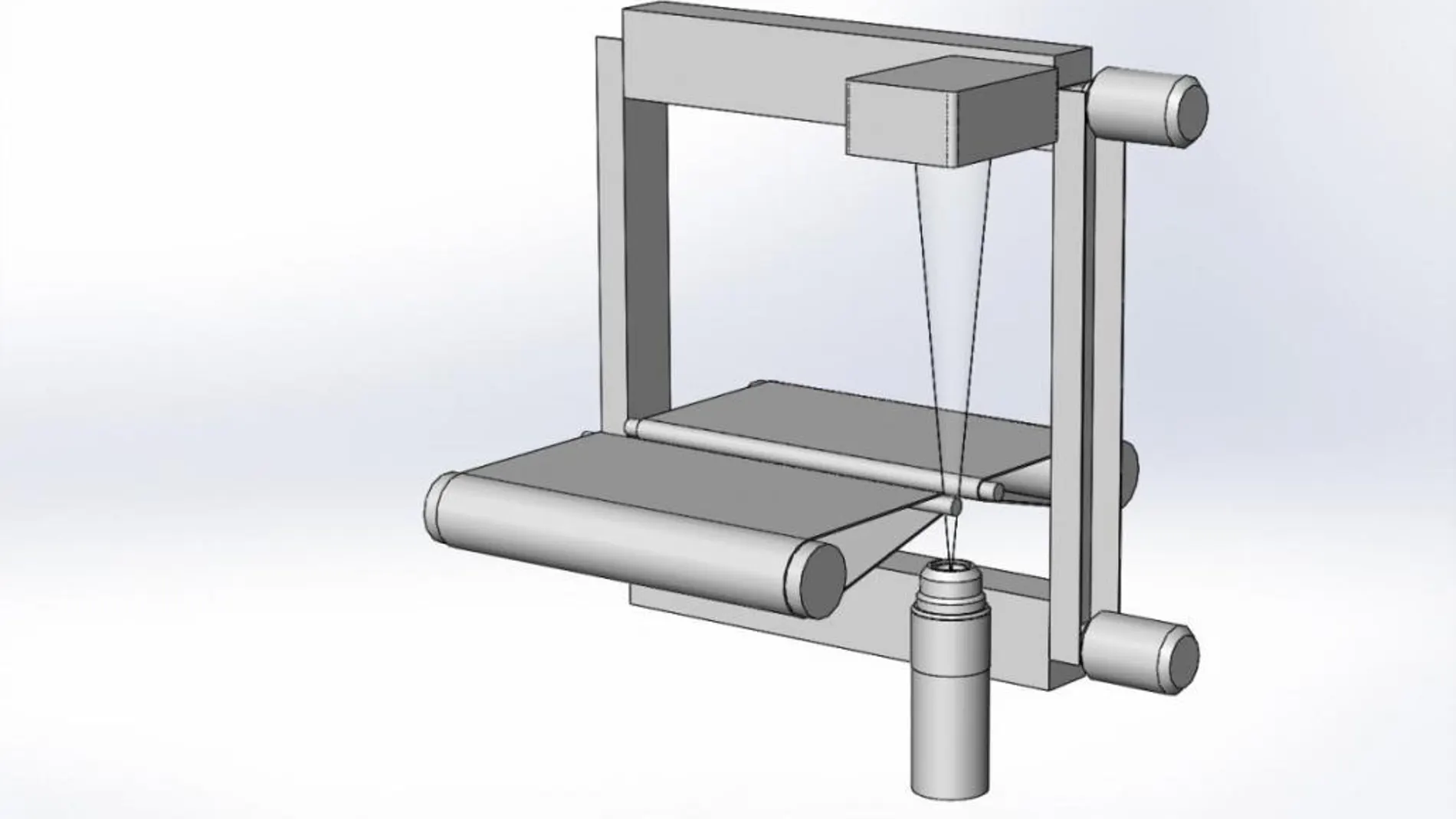 Boceto de un prototipo del escáner