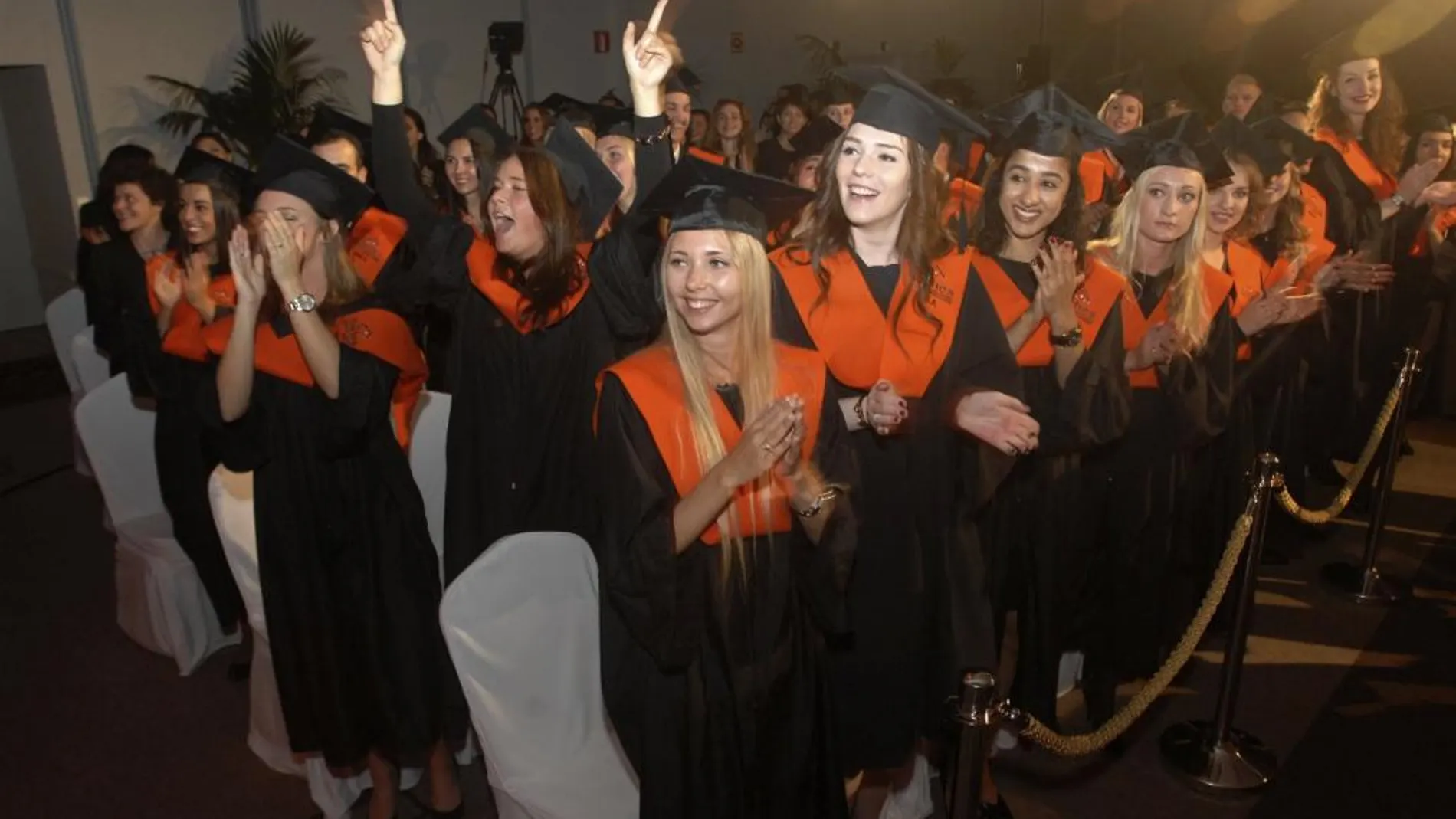 Acto de graduación de la Escuela Internacional de Alta Dirección de Hotel de Les Roches que tuvo lugar hace unas semanas en la localidad de Marbella (Málaga).