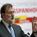 El presidente del Gobierno, Mariano Rajoy