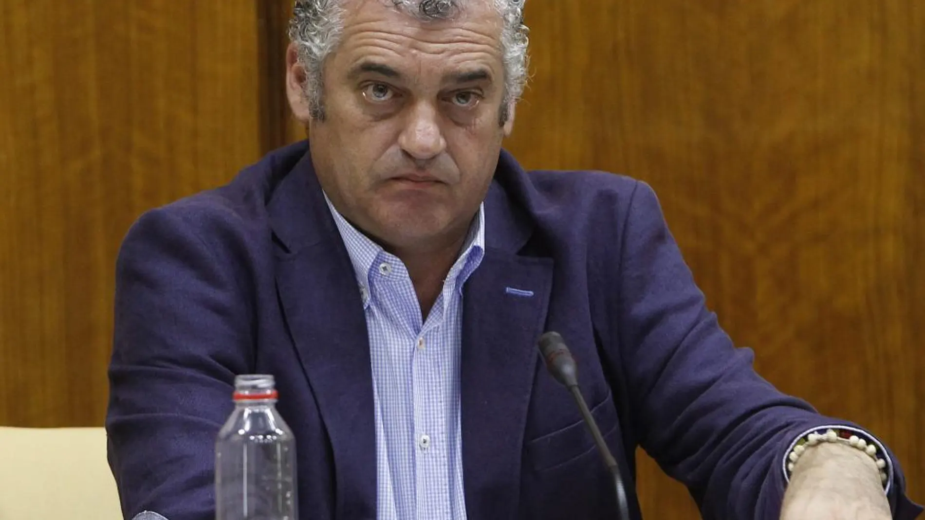 El consejero de Empleo de la Junta de Andalucía, Javier Carnero