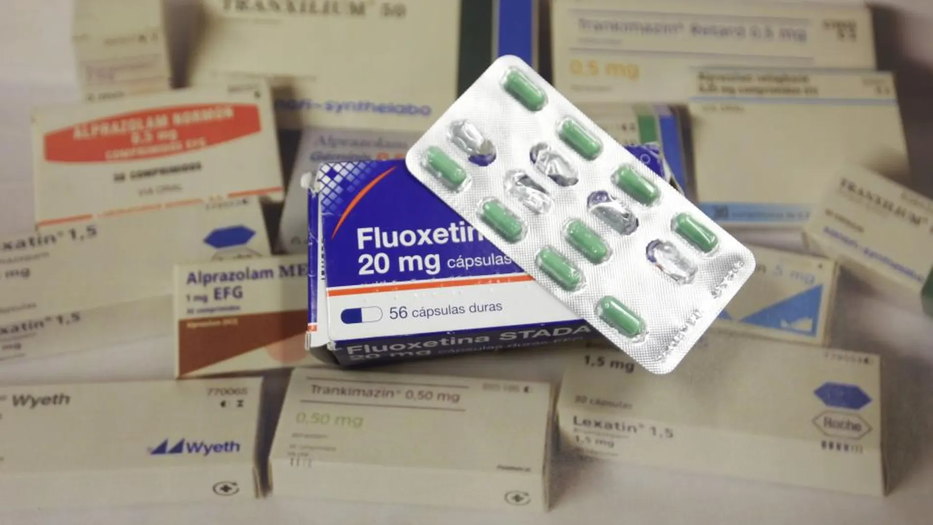 Algunos de los antidepresivos de venta en farmacias
