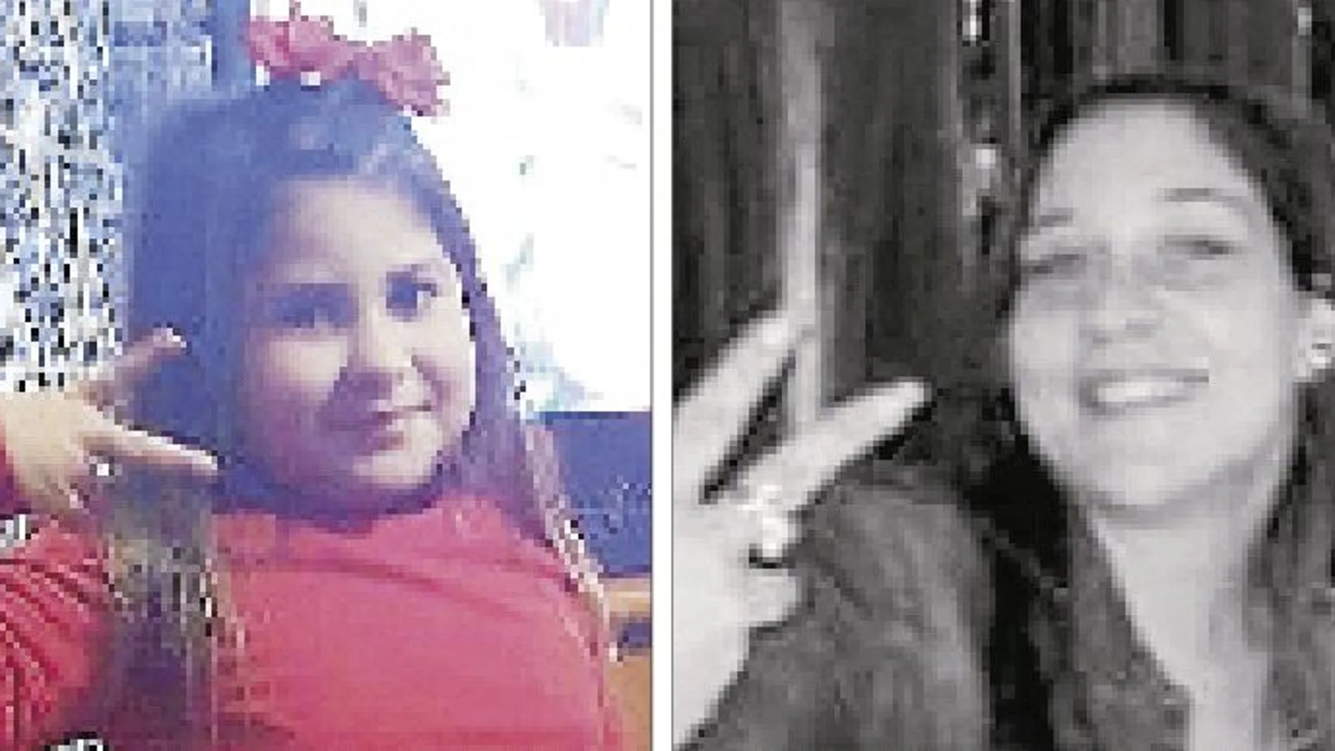 La pequeña Lucía y su madre Sandra, desaparecidas desde el sábado