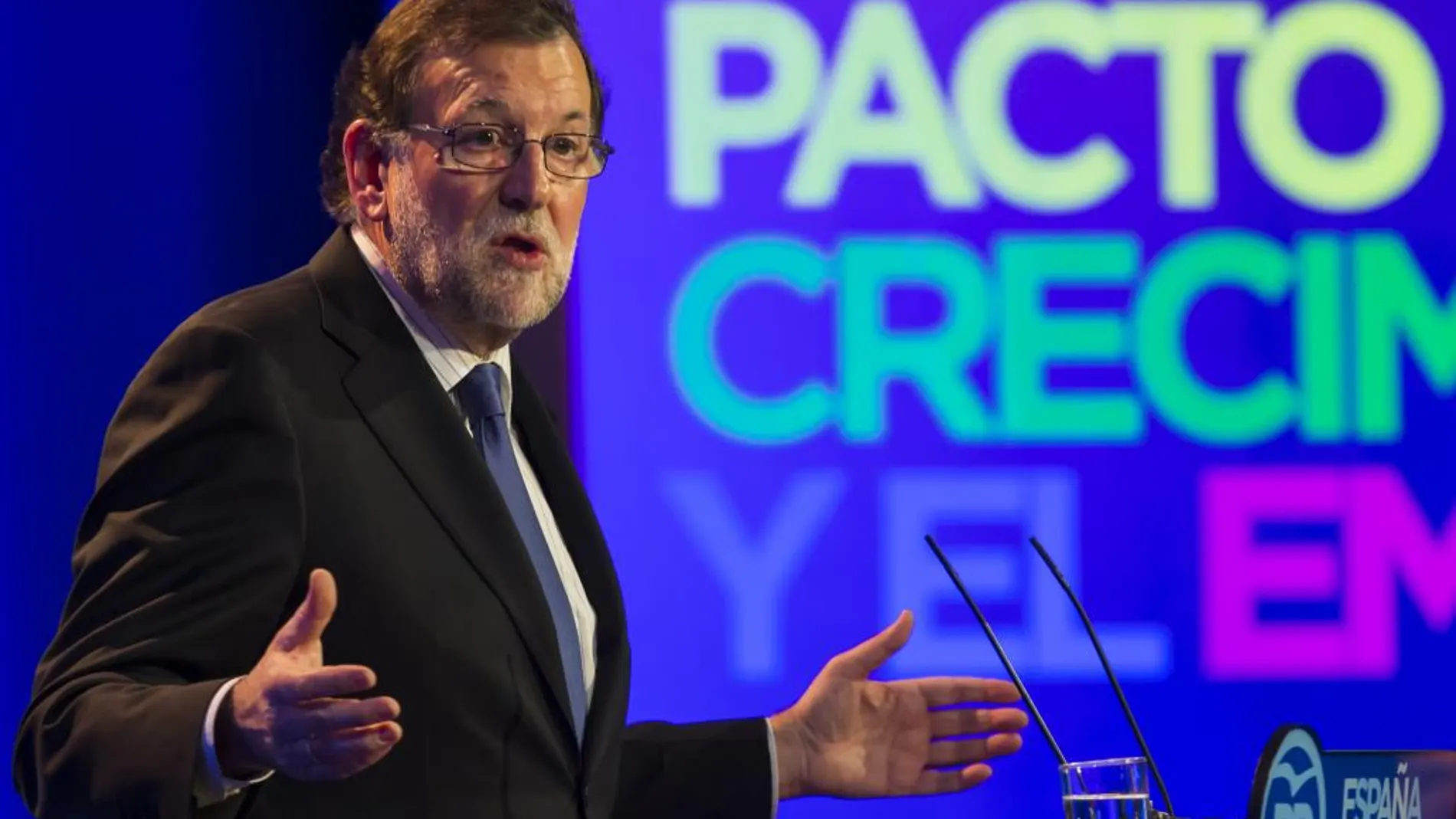 Mariano Rajoy clausura la Convencion sobre el pacto por el Crecimiento y el Empleo
