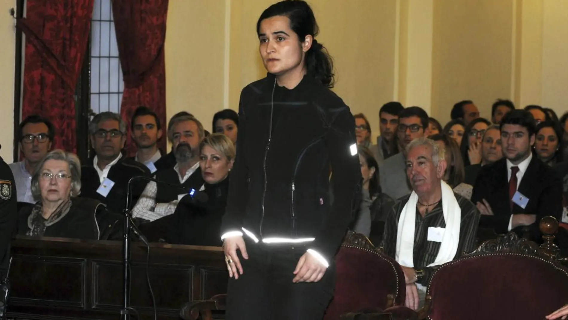 Triana Martínez, durante el juicio