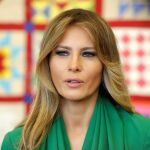 La primera dama de EEUU, Melania Trump