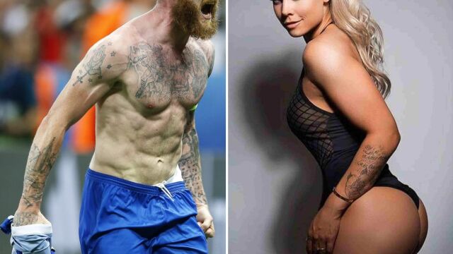 Aron Gunnarsson y Kris J., dos de los rostros más populares de Islandia.