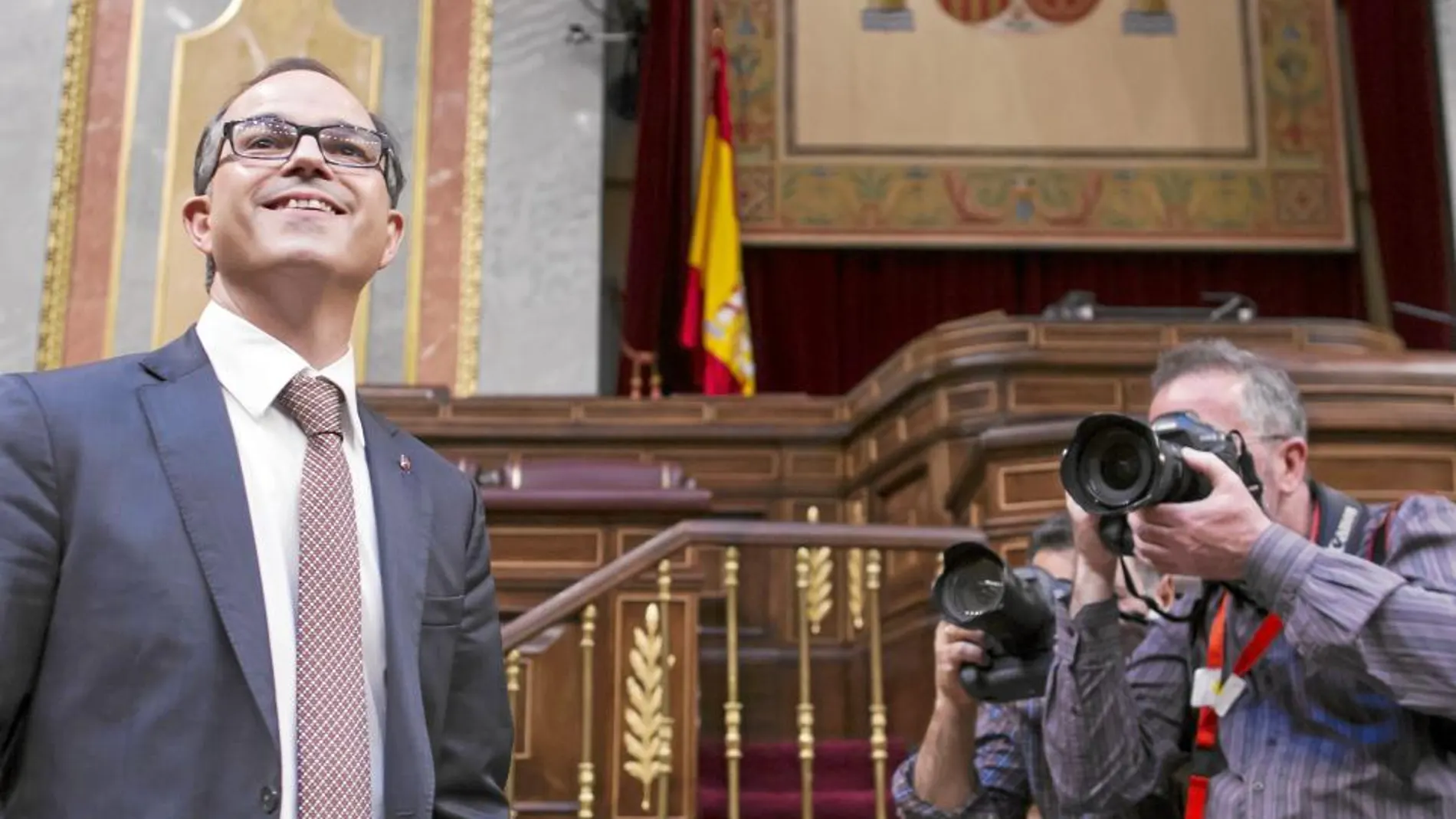 Turull fue uno de los designados por Artur Mas para defender en 2014 el referéndum en el Congreso