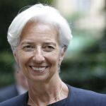 Lagarde, encantada y deseosa de seguir al frente del FMI otros cinco años
