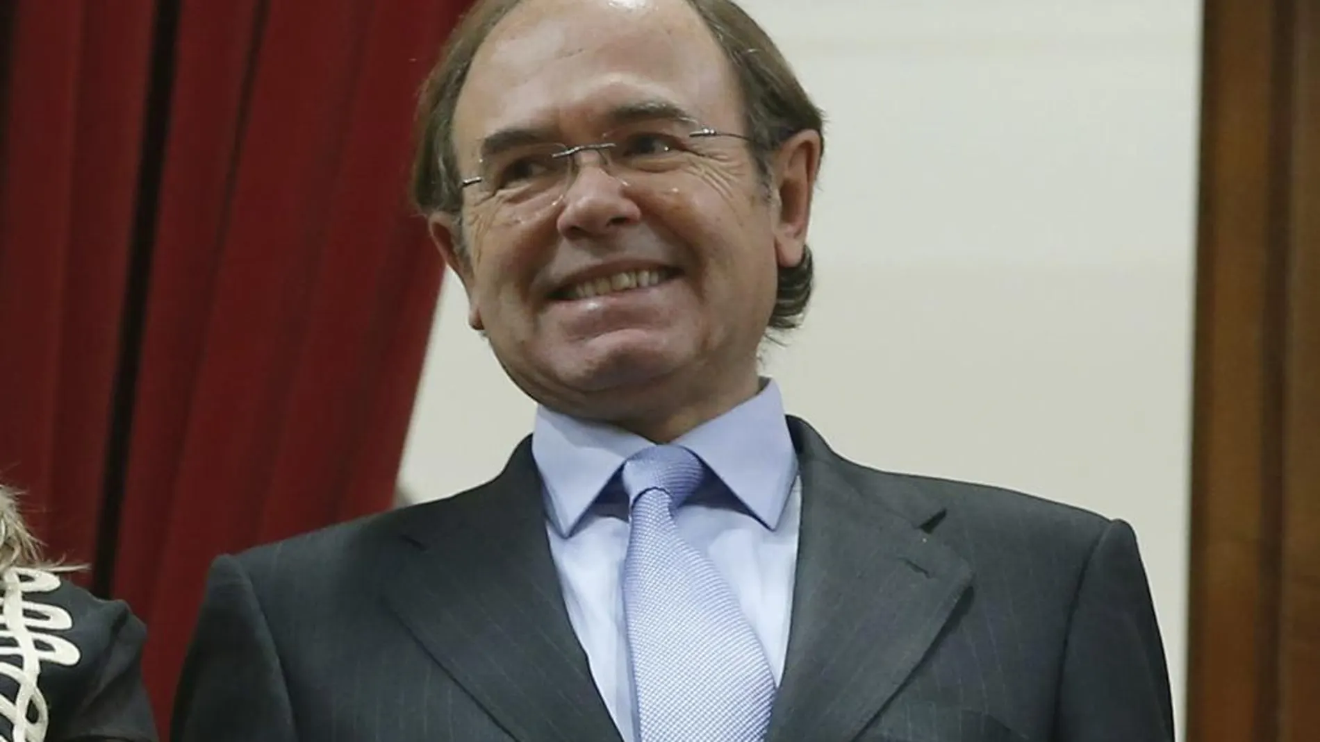 Pío García Escudero ayer, en el Senado