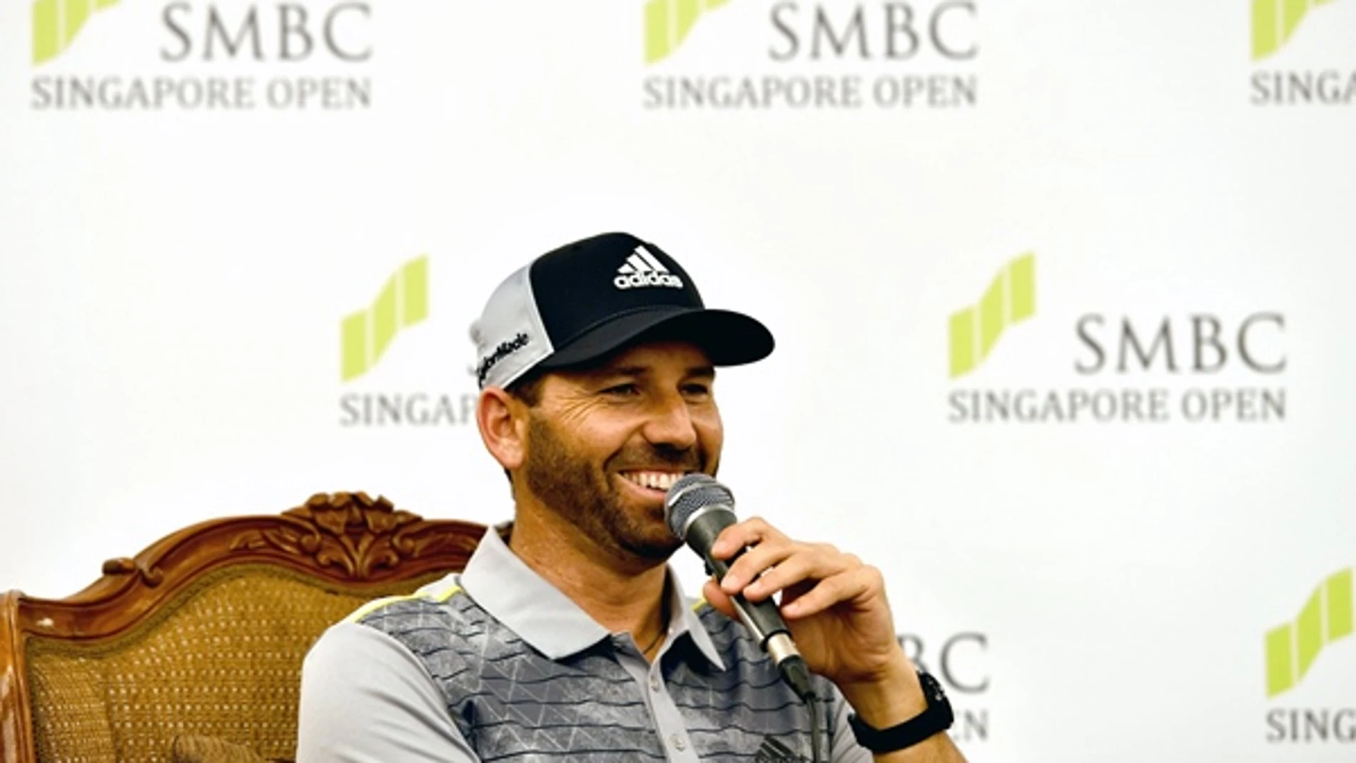 Sergio García, en Singapur