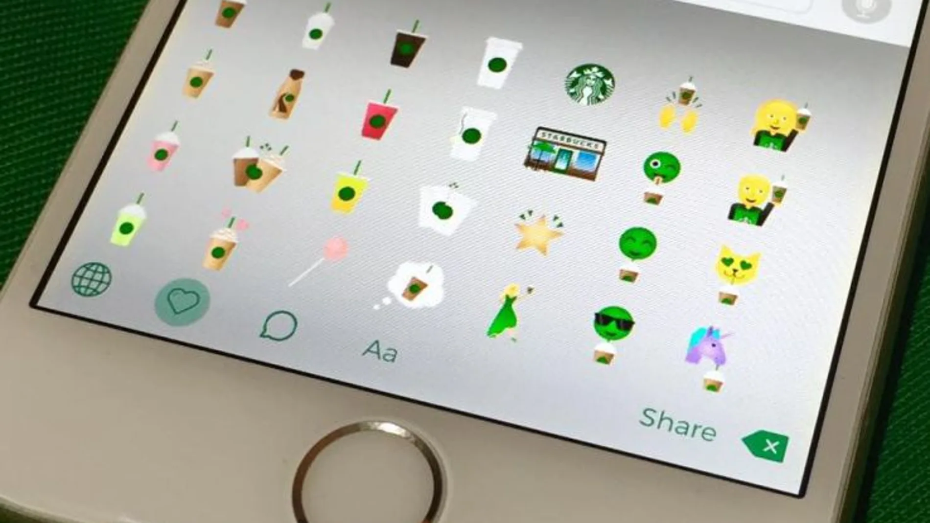 Starbucks lanza su propia app de teclado