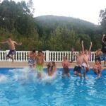 Piscina de la Granja Escuela Palacio de la Bouza.
