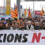 Los vecinos cortaron la N–340 en tres puntos de la provincia de Tarragona