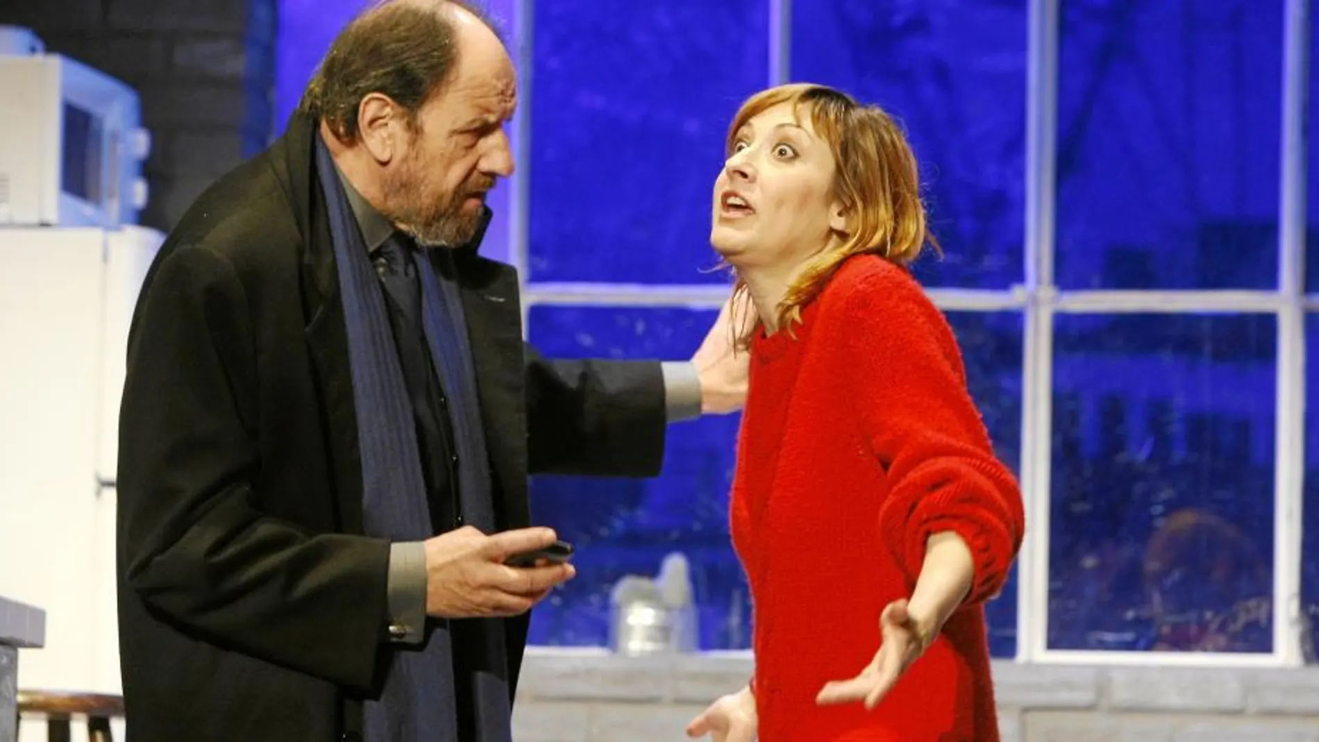 José María Pou y Nathalie Poza, como Tom y Kyra en la obra