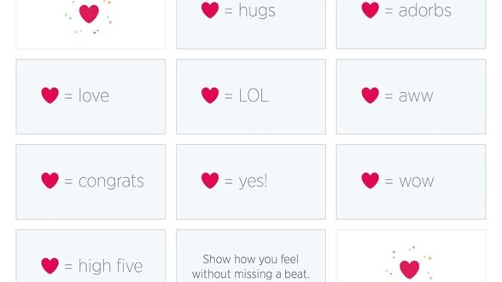 Twitter cambia su clásico favorito (estrella) por un corazón