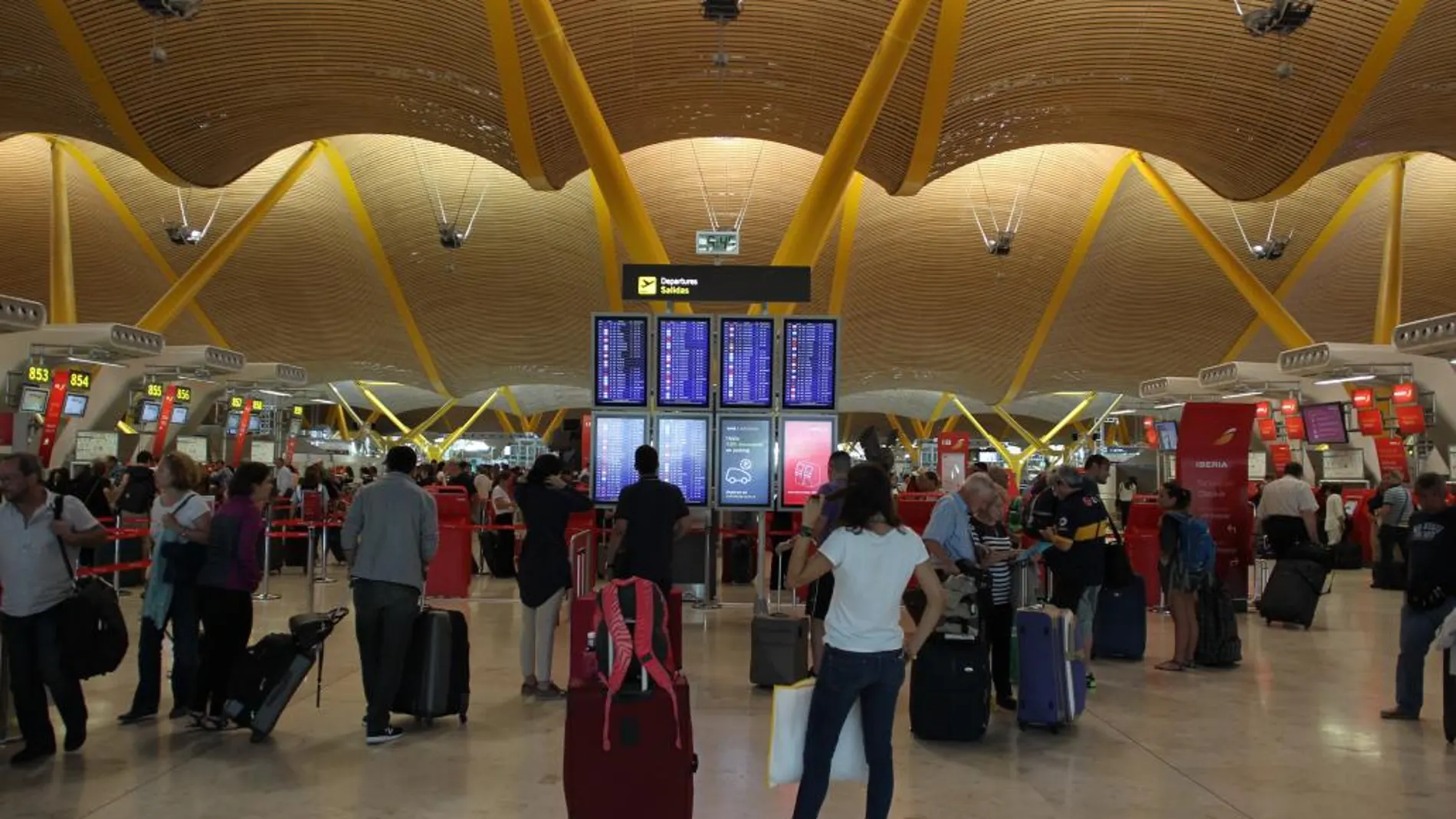 Imagen de la terminal 4 del aeropuerto de Madrid Adolfo Suárez