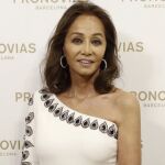 Preysler en la inauguración de la cuarta tienda madrileña de Pronovias