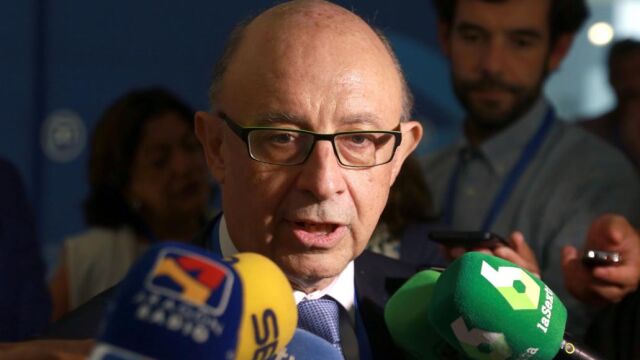 El ministro de Hacienda, Cristóbal Montoro
