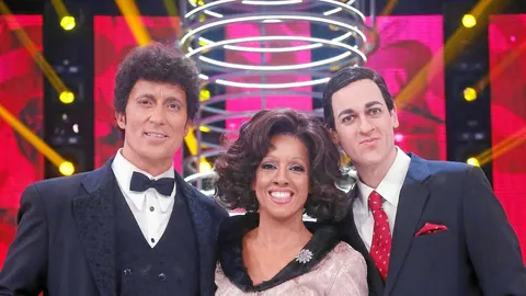Pablo Puyol, Ruth Lorenzo y Edu Soto, finalistas y ganadora de «TCMS»