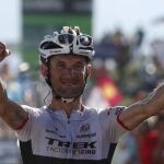 Schleck, se ha proclamado el vencedor de la décimosexta etapa de la Vuelta Ciclista a España