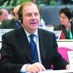 El presidente Herrera, en su última comparecencia ante el Comité de las Regiones, en Bruselas