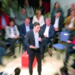Pedro Sánchez, ayer en un acto del PSOE en Tenerife