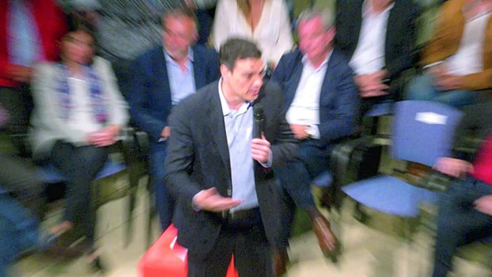 Pedro Sánchez, ayer en un acto del PSOE en Tenerife