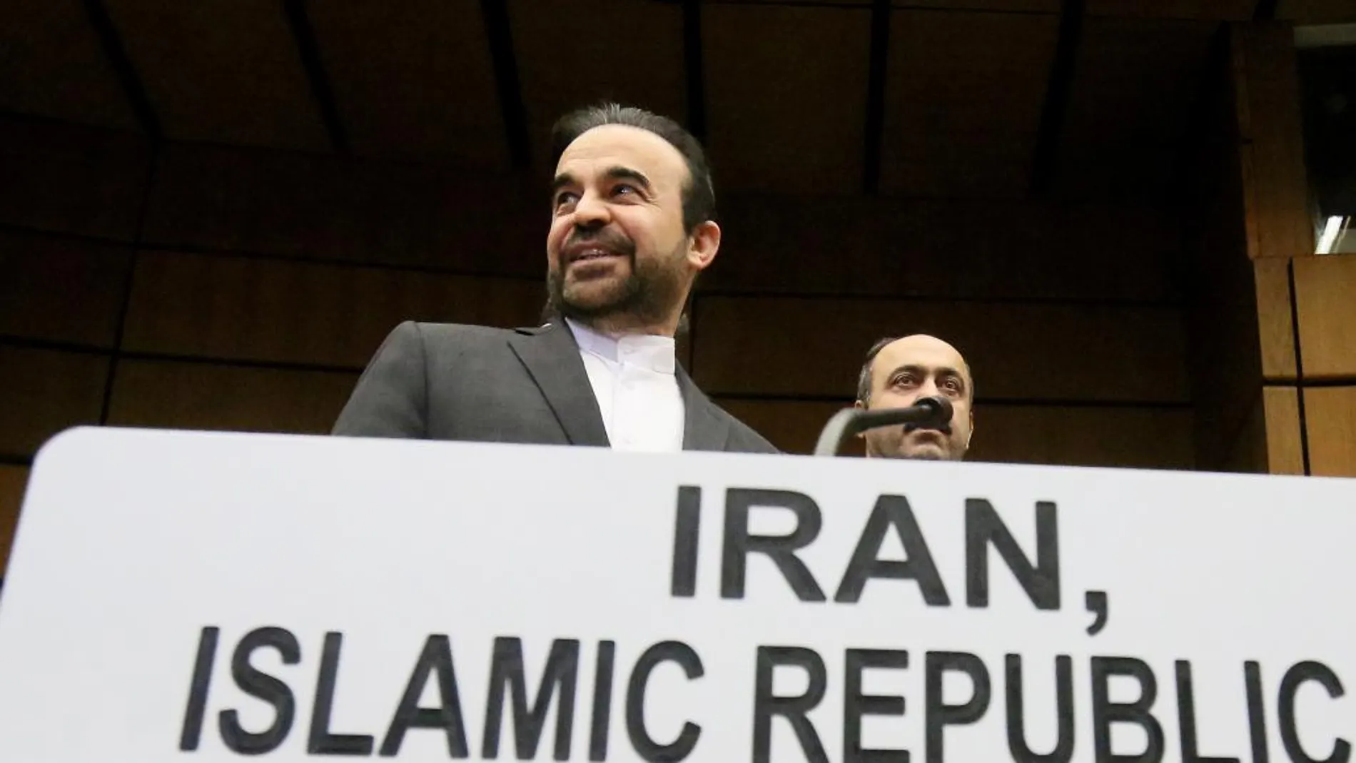 El embajador de Irán ante el Organismo Internacional de Energía Atómica (OIEA), Reza Najafi