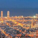 El cielo de Barcelona es seis veces más brillante cuando hay nubes, según un estudio