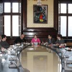 Reunión de la Mesa del Parlamento de Cataluña
